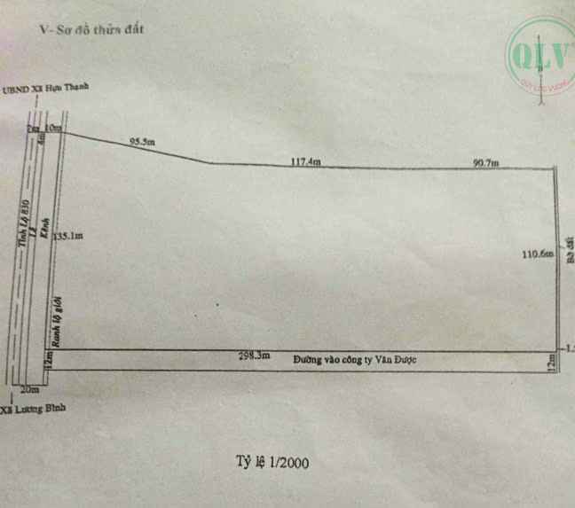 Bán đất SKC xây xưởng 34.892m2 gần KCN Hựu Thạnh, Đức Hòa, Long An