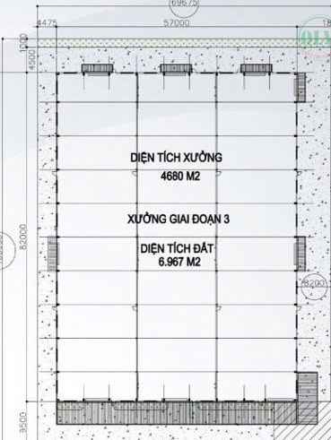 Cho thuê xưởng xây mới 4.680m2 gần KCN Hòa Bình, Thủ Thừa, Long An