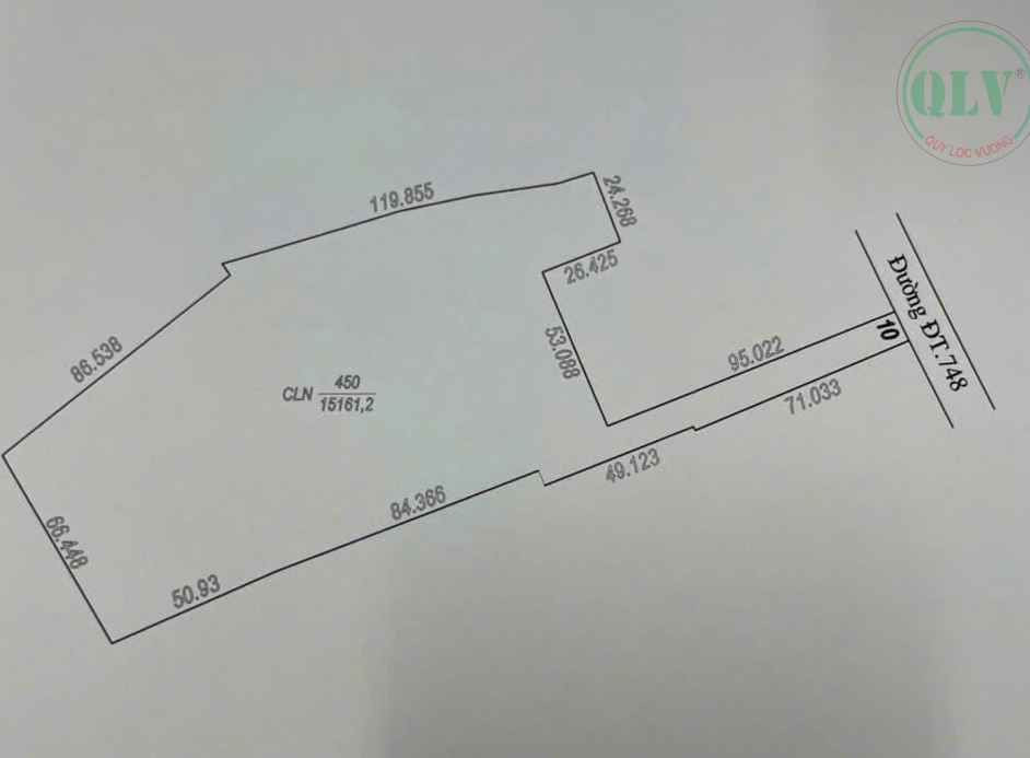 Bán đất xây xưởng 15.161m2 ở đường DT748 An Lập, Dầu Tiếng, Bình Dương