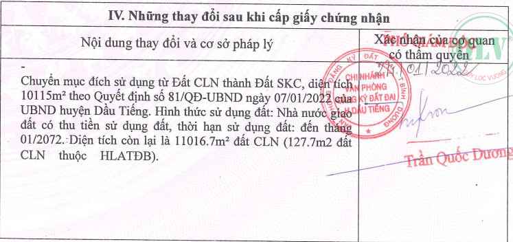 Bán đất xây xưởng 26.130m2 ở Thanh Tuyền, Dầu Tiếng, Bình Dương, 27 tỷ