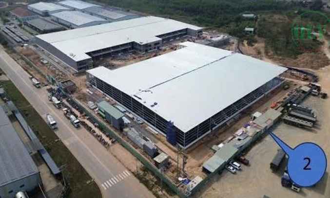 Cho thuê cụm xưởng dt 36.317m2 ở KCN Bàu Xéo, Trảng Bom, Đồng Nai