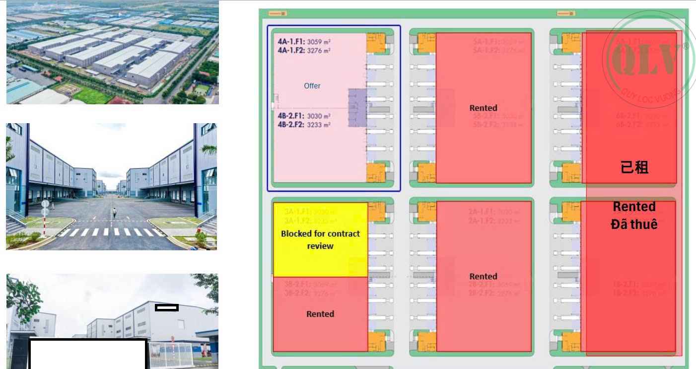 Cho thuê xưởng 16.541m2 ở KCN Dầu Giây, Thống Nhất, ĐN, 4.3usd/m2