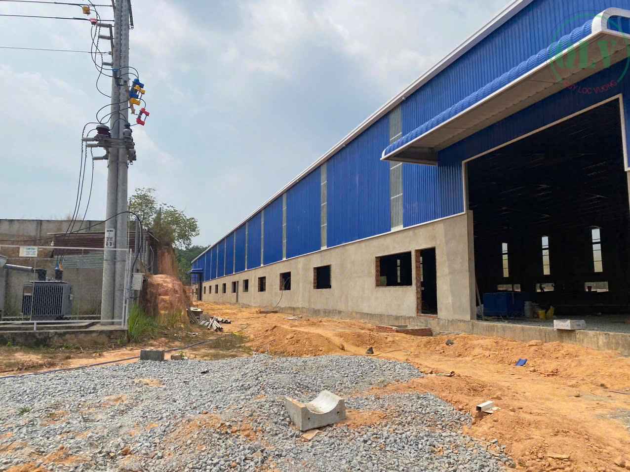 Cho thuê 7 xưởng mới – DT 20.227m2 – Đồng Phú, Bình Phước – 2.5 usd/m2
