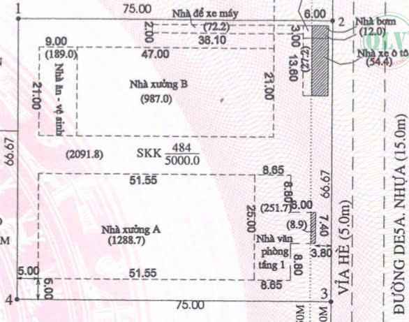 Bán xưởng KV 5.000m2 ở KCN Mỹ Phước 1, Bến Cát, Bình Dương, 47 tỷ 
