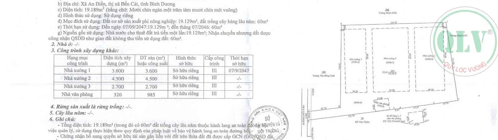 Cho thuê 3 xưởng lớn tại An Tây, Bến Cát - Tổng 11.120m2, 2.9 USD/m2