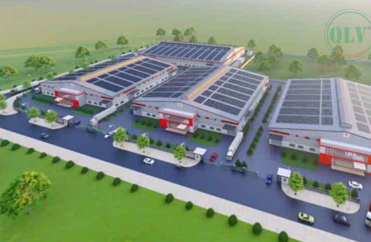 Cho thuê 4 lô xưởng tổng dt 17.430m2 ở KCN Đức Hòa, Long An