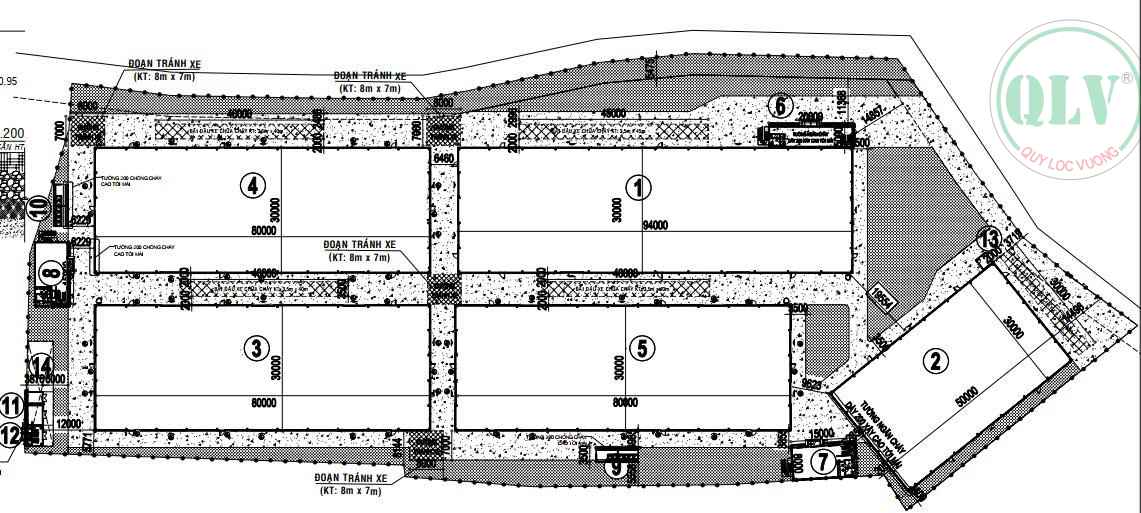 Cho thuê 5 xưởng tổng dt 11.520m2 ở Phước Hòa, Phú Giáo, BD, 2.2 USD/m2