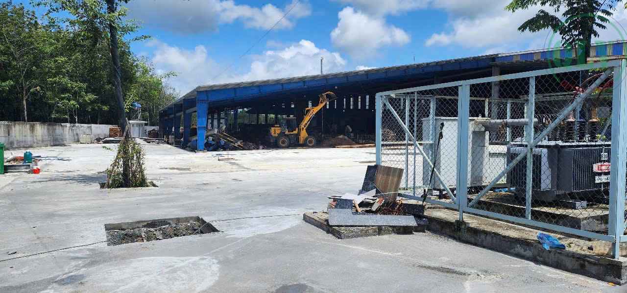 Cho thuê xưởng 10.800m2 tại Chơn Thành, Bình Phước, có lò sấy, nồi hơi, máy cưa